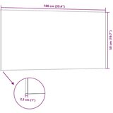 vidaXL 3D stenski paneli 5 kosov rjavi 100x50 cm EPS | Shoptok.si