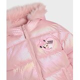 Sinsay Puffer jakna sa sjajnom zavr&amp;scaron;nom obradom i kapuljačom s krznenim obrubom Minnie Mouse Slike