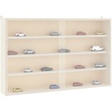 vidaXL Zidni ormarić za izlaganje s vratima 60x8,5x37 cm | shoptok.hr
