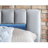 ELTAP Svetlo siva oblazinjena zakonska postelja s prostorom za shranjevanje z letvenim dnom 160x200 cm Lamica – | Shoptok.si