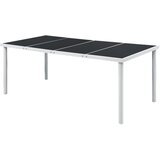  9-dijelni vrtni blagovaonski set čelični crni | shoptok.hr