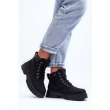 Boto Women's Furry-Lined Lace-Up Boots Black Corbin | Shoptok.si