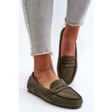 EVENTO Women's Suede Moccasins Dark Beige Ranica | Shoptok.si