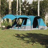 vidaXL Tunelski šator za kampiranje za 5 osoba plavi vodootporni | shoptok.hr