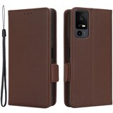 INORCO PU usnjena torbica za mobilni telefon z denarnico za TCL 40 XL Litchi s teksturo in preklopnim stojalom za telefon, (22036394) Cene