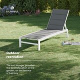 Blumfeldt Renazzo Lounge ležalnik | 120 kg nosilnost | 5-stopenjski | vodoodporen | Shoptok.si