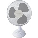Chinook namizni ventilator 30cm, 40W, belo-siv Cene