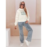 DStreet Spodnie damskie jeansowe straight leg TANIALES niebieskie | Shoptok.si