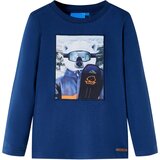  Dječja majica dugih rukava traper-plava 116 | shoptok.hr
