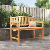 vidaXL Vrtna klupa 114x59x87 cm od masivne tikovine | shoptok.hr