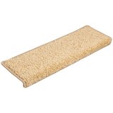  Prostirke za stepenice 15 kom 65x21x4 cm krem pravokutni rub | shoptok.hr