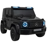 Benz G63 AMG XXL, auto na akumulator, crni