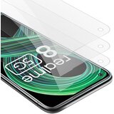 Cadorabo Realme - zaščitnim filmom v visoki prosojnosti - 3 -paket kaljeno zaščitno steklo v 9H trdoti s 3D združljivostjo na dotik, (20607815) | Shoptok.si
