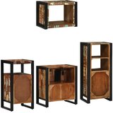  Set namještaja za kupaonicu 4 kom. Višebojno i crno | shoptok.hr