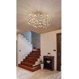 Globo 64138D1S - Luster na štapu QUEENA 7xE14/40W/230V srebrni | Eponuda.com