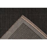 Kayoom RAVNO TKANA PREPROGA Splash 100 Anthrazit / Schwarz 120/170 cm tkano antracit, črna | Shoptok.si