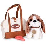  Pli&amp;scaron;ani &amp;scaron;tene u torbi, igračka za beagle za djecu + četka za njegu Slike