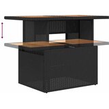  9-dijelni set vrtnih sofa s jastucima crni od poliratana bagrem | shoptok.hr
