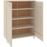 Ormarić za cipele HAMAR boja meda 85x40x108 cm masivna borovina | shoptok.hr