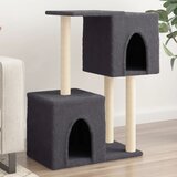 vidaXL Penjalica za mačke sa stupovima za grebanje tamnosiva 86 cm | shoptok.hr