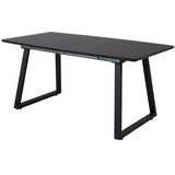 Venture Home Inca rastezljivi pravokutni blagovaonski stol 160 &amp;times; 85 cm, crni Slike