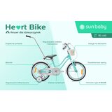  Dječji bicikl 16" Heart Bike tirkizni | shoptok.hr