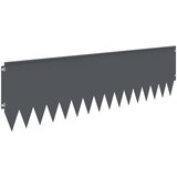  Ograda oko Travnjaka 20 pcs 103 x 30 cm Čelik Antracit | shoptok.hr