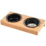 Love Story Set posuda s postoljem od bambusa za pse ø 12 cm – | shoptok.hr