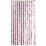  Zastor protiv muha srebrnosivi i ružičasti 100 x 200 cm šenil | Eponuda.ba