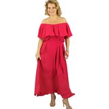 Pri Airy maxi dress with ruffles and waist tie STELLA Cijene