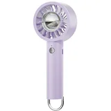 Aromaterapevtski ročni ventilator z LED, magnetom in USB-C Purple, (5000286509)