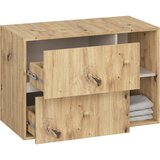 AKORD Vami Omarica Pod Umivalnikom, 2 Predala, 2 Polici In Izrezi Za Umivalnik, Hrast Artisan/Kašmir, (5000332664) | Shoptok.si