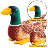 Plišana igračka patka smeđe zelena 28 cm | shoptok.hr