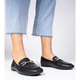 Gemre Black elegant loafers with rhinestones Banzao | Shoptok.si