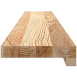  Okenske police 2 kosa neobdelana 110x15x2 cm trdna hrastovina | Shoptok.si