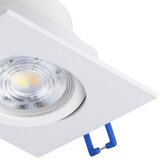 Eglo 902328-SET 3xLED stropno ugradno svetlo saliceto LED/6,4W/230V 8,8x8,8cm bela | Eponuda.com
