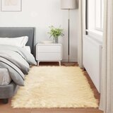  Tepih od umjetne ovčje kože TAFALLA Krem 100 x 200 cm Poliester | shoptok.hr
