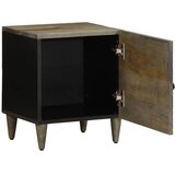  Noćni ormarići 2 kom svijetlo sivi 40x33x46 cm Puno drvo Mango | Eponuda.ba