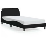  Okvir za krevet Dover crni 100x200 cm od tkanine | shoptok.hr
