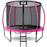 Aga Trampolin 250 cm s unutarnjom sigurnosnom mrežom i stepenicama Aga SPORT EXCLUSIVE MRPU1008P - roza Cijene