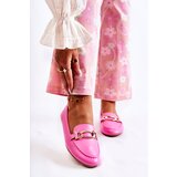 Gemre PG1 Leather Loafers With Decoration Pink Millario | shoptok.hr