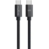 MXUC-12 cable USB-C -USB-C 1,0 m 60W black