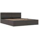 Furnova Dvižni posteljni okvir LED temno sivo blago 180x200 cm, (21934193) | Shoptok.si