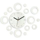  Zidni satovi RINGS WHITE HMCNH008-white (moderni zidni sat) | shoptok.hr