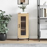 vidaXL Komoda sonoma hrast 34,5x34x90 cm inženirski les Cene