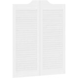  Vrata na rasklapanje 2 pcs Bijela Masivna borovina - Bijela 100 x 80 cm 2 | shoptok.hr