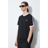 Fred Perry Taped Ringer T-shirt Black Cene