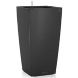 LECHUZA Okrasni lonec Cubico Color 40 - Skrilasto siva | Shoptok.si