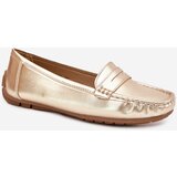 Boto Ladies Eco Leather Moccasins Gold Lenvie | ePonuda.com