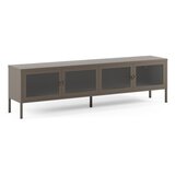 Marckeric Siva kovinska TV omarica 160x50x35 cm Layna – | Shoptok.si